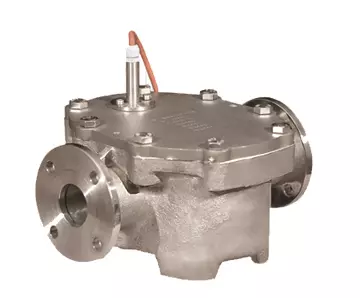 فلومتر دیجیتال (لیتر شمار دیجیتال) نوع چرخ دنده (OVAL)  استنلس استیل OVAL FLOWMETER